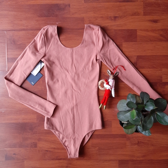 Aritzia Tops - ARITZIA wilfred Koopman bodysuit canyon rose xs